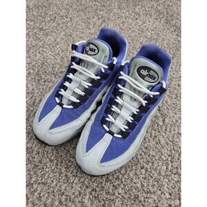 NIKE Air Max 95 White And Royal Blue Size 7 Mens (Model #314352998)
